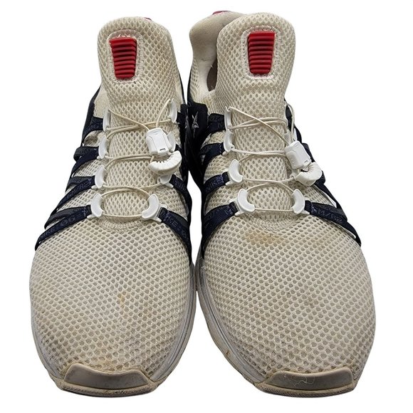 Nike Shox Gravity White/Navy Blue Men Size 13 Athletic Running Shoes AR1999-104 - Picture 2 of 12